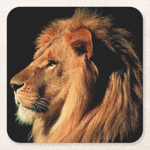 Posavasos Cuadrado De Papel Bonito conjunto de montaña salvaje