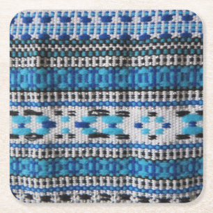 Posavasos Cuadrado De Papel Bordados de Ucrania