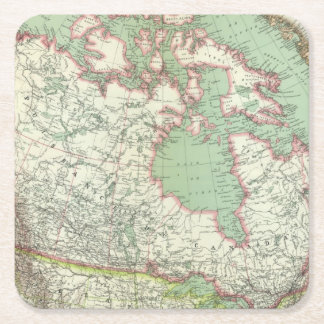 Posavasos Cuadrado De Papel Canadá 3