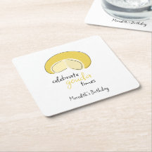 Celebrate Gouda Times Cheese Wheel Birthday Party