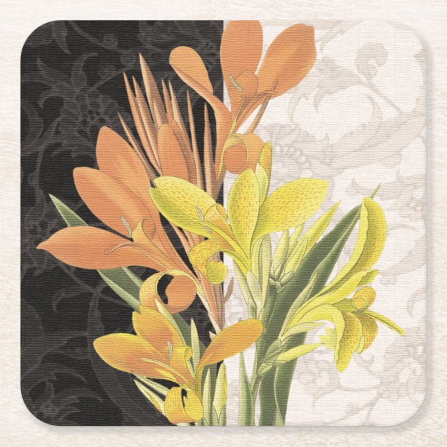 Posavasos Cuadrado De Papel Centro I (Anverso)