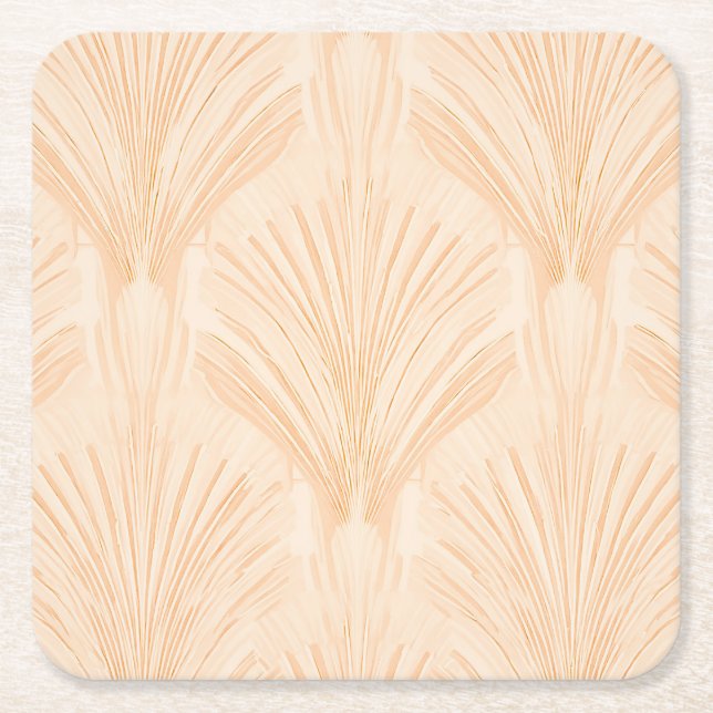 Posavasos Cuadrado De Papel Champagne Tastes (Anverso)