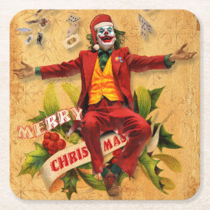 Posavasos Cuadrado De Papel Christmas Joke