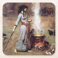 Círculo mágico, John William Waterhouse
