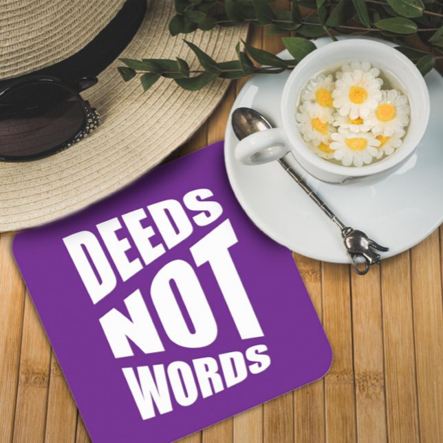 Posavasos Cuadrado De Papel Cita no palabras Pascua de papel cuadrado (Subido por el creador)