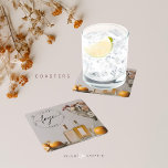 Posavasos Cuadrado De Papel Citrus | Cócteles | Boho Flowers<br><div class="desc">Citrus | Cócteles | Boho Flowers | Posavasos. Parte de la marca "Citrus sips   bendición floral",  perfecta para pequeñas empresas y emprendedores en la industria de cócteles! ¡personalizable total!</div>