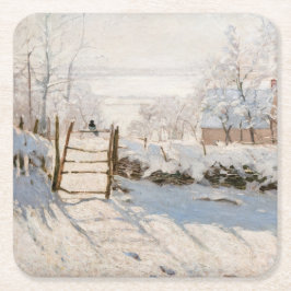 Posavasos Cuadrado De Papel Claude Monet