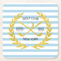 Club de Golf personalizado Gold Stripes de verano
