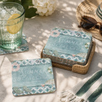 Club Social de Verano | Posavasos para Fiesta en l