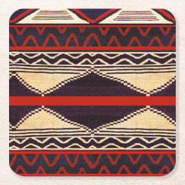 Posavasos Cuadrado De Papel Coaster de nativo americano del suroeste