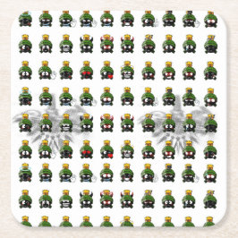 POSAVASOS CUADRADO DE PAPEL COASTER MARSSDREAM