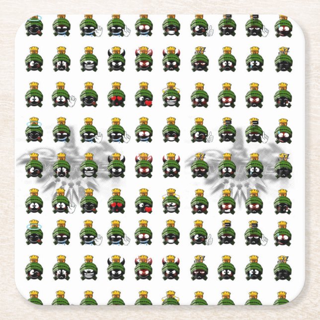 POSAVASOS CUADRADO DE PAPEL COASTER MARSSDREAM (Anverso)