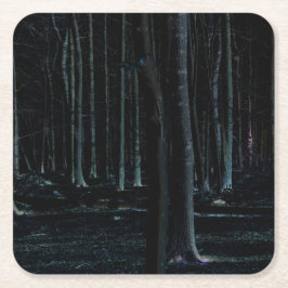 Posavasos Cuadrado De Papel Coastercna del lado oscuro 6