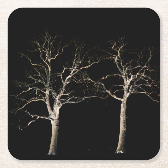 Posavasos Cuadrado De Papel Coastercna del lado oscuro 9 (Anverso)