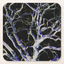 Posavasos Cuadrado De Papel Coastercnm Dark Side 5