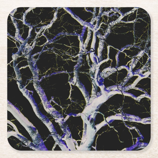 Posavasos Cuadrado De Papel Coastercnm Dark Side 5 (Anverso)