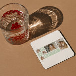 Posavasos Cuadrado De Papel Collage moderno foto de papá mejor regalo<br><div class="desc">Modern Mint Collage Photo Dad Best Gift es un regalo único y personalizado que es perfecto para cualquier ocasión, como el Día del Padre, los cumpleaños o cualquier otro día especial que honre a los padres. Este regalo está diseñado para mostrar los momentos y recuerdos especiales que has compartido con...</div>