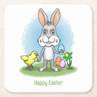 Conejito de Pascua y la Gallina