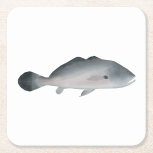 Posavasos Cuadrado De Papel Corvina de Plata Sudamericana