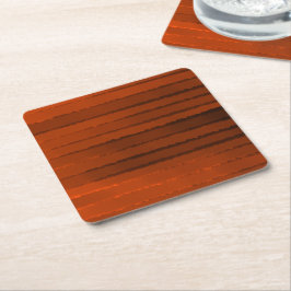 Posavasos Cuadrado De Papel Cosas calientes brillantes