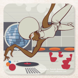 Posavasos Cuadrado De Papel Cosmos