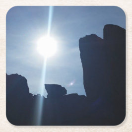 Posavasos Cuadrado De Papel Costers