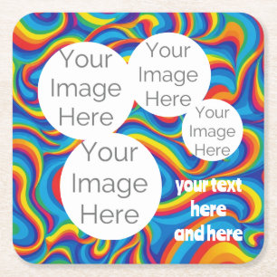 Posavasos Cuadrado De Papel crear su propia máquina de papel fotográfico