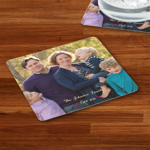 Posavasos Cuadrado De Papel Crear sus propias placas fotográficas familiares d