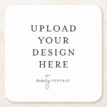 Posavasos Cuadrado De Papel Cuadrado de papel<br><div class="desc">Personalizar tu diseño en Templett. Una vez que haya terminado de editar,  descargue el archivo en formato JPG (no olvide activar la opción de sangrado). Sube tu diseño aquí haciendo clic en el botón azul "Personalizar".</div>