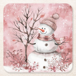 Posavasos Cuadrado De Papel Cuadrado de papel