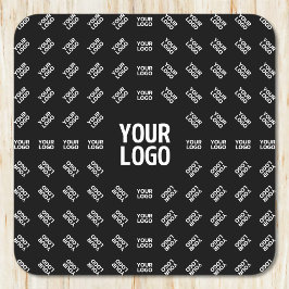 Posavasos Cuadrado De Papel Cualquier diseño o logotipo de imágenes cargadas |