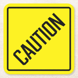 Posavasos Cuadrado De Papel Cubierta de papel