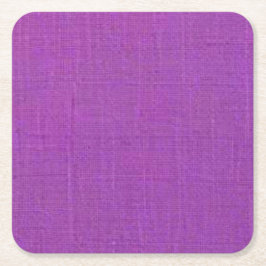 Posavasos Cuadrado De Papel Cubierta de papel con textura púrpura