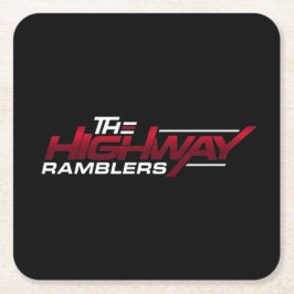 Posavasos Cuadrado De Papel Cubierta del portapapeles