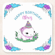 Cumpleaños Personalizado Tema Ajolote Niña