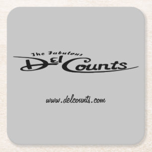 Posavasos Cuadrado De Papel Del Counts Coasters