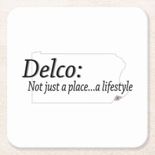 Posavasos Cuadrado De Papel Delco Lifestyle