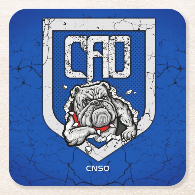 POSAVASOS CUADRADO DE PAPEL DESSOUS DE VERRE CAO (Anverso)