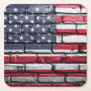 Posavasos Cuadrado De Papel Diseño de marca de Guay USA