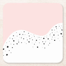 Diseño mínimo rosa con puntos