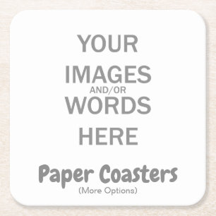 POSAVASOS CUADRADO DE PAPEL DIY -