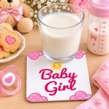 ducha de bebé niña nube rosa