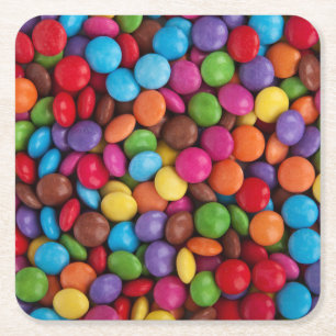 Posavasos Cuadrado De Papel dulce dulce dulce
