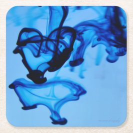 Posavasos Cuadrado De Papel Dye Heart