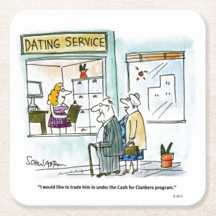 Posavasos Cuadrado De Papel Efectivo para los Clunkers