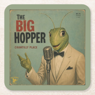 Posavasos Cuadrado De Papel El Álbum de The Big Hopper: una Parodia
