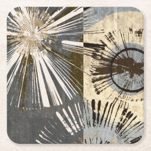 Posavasos Cuadrado De Papel El arrebato teja I