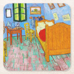 Posavasos Cuadrado De Papel El dormitorio, Van Gogh<br><div class="desc">Vincent Willem van Gogh (30 de marzo de 1853 a 29 de julio de 1890) fue un pintor holandés post-impresionista que figura entre las figuras más famosas e influyentes de la historia del arte occidental. En poco más de una década, creó unas 2.100 obras de arte, entre ellas unas 860...</div>
