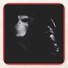 Posavasos Cuadrado De Papel El guante -