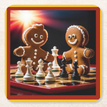 El Hombre De Pan De Gante Juega Al Ajedrez Con Su